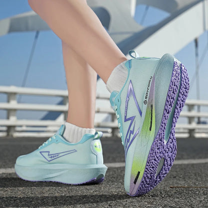 Zapatillas de running para hombre, transpirables y antideslizantes, para deportes al aire libre, tenis, para mujer, zapatillas informales, maratón, footing, caminar, zapatos planos