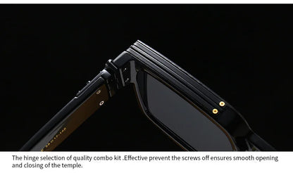 Cycling Brand Rectangle Sunglasses Men Women Luxury Shades Retro Square Sun Glasses Eyewear Trend Punk Eyeglasses For Male