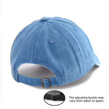 1pc Turtle Print Washed Baseball Cap for Adults,Minimalist Retro Style Casual Soft Adjustable Dad Hat,Perfect As Gift