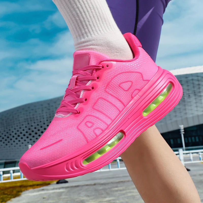 New Men Sports Running Shoes Casual Marathon Breathable Lightweight Women's Comfortable Athletic Nonskid Walking Sneakers