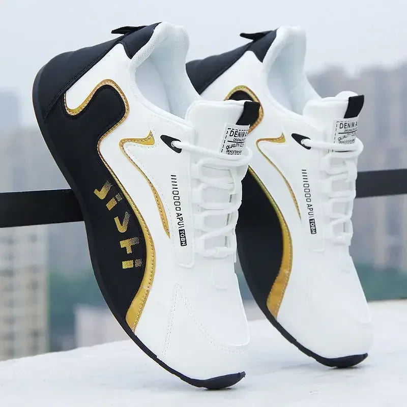 Muške tenisice od PU kože, vodootporne, ležerne sportske cipele za muškarce, lagane, prozračne, ravne, neklizajuće tenisice Zapatillas Hombre