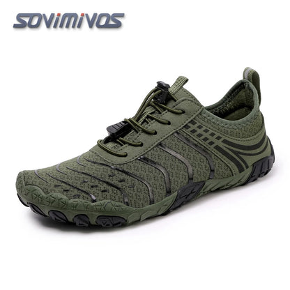 Water Shoes for Men Barefoot Beach Shoes Breathable Sport Shoes Quick Dry River Whtie Sea Aqua Sneakers Soft Beach Sneakers