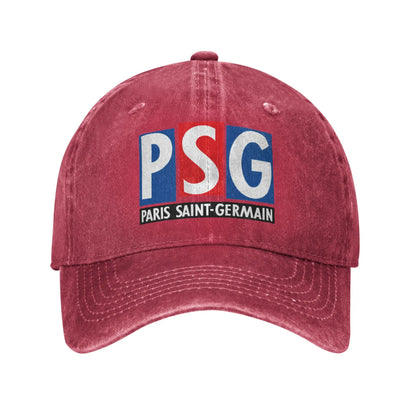 PSG Logo Casual Baseball Cap For Couple Women Summer  Hunting Camping Hip Hop Hats Fashion Breathable Baseball Caps
