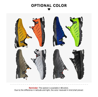Baasploa professionele hardloopschoenen voor heren, lichtgewicht designer mesh sneakers voor heren, veterschoenen voor outdoor sport en tennis