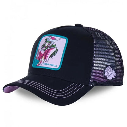 Saint Seiya Cotton Anime Cartoon Snapback Cotton Baseball Cap Men Women Hip Hop Dad Mesh Trucker Hat Dropshipping