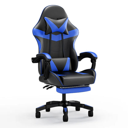 Ergonomikus gaming szék számítógépasztalhoz, dönthető otthoni irodai gaming szék háttámasszal hosszabb játékmenetekhez