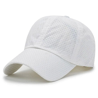 Mesh Quick Dry Cap Men Running Sports Baseball Cap Women Golf Tennis Cap Outdoor Jogging Breathable Sun Hat