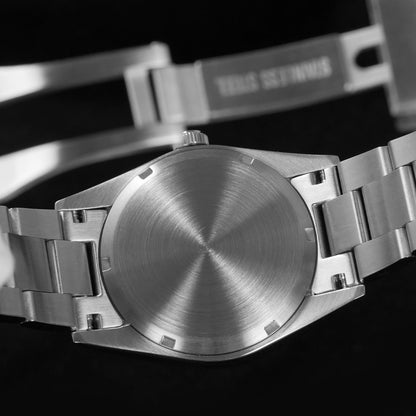 Watchdives WD1016 V3 Quartz Watch 37mm Stainless Steel Case Sapphire Vintage Watch  VH31 Sweep Movemet 100m Waterproof Men Watch