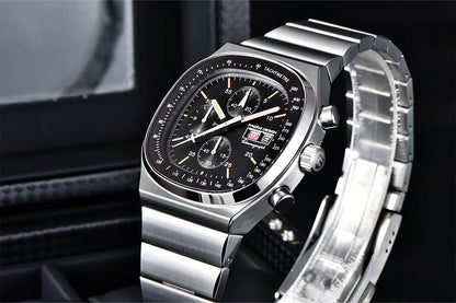 PAGANI DESIGN New PD1819 Men‘s Quartz Watches 40mm Sapphire Stainless Steel Waterproof Luminous C3 Chronograph reloj hombre