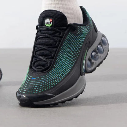 Nike Rear-Cushioning Air Cushioning Support Wear-Resistant Fitness Training Men's Running Shoes New Unique Textured Commuter Sports Running Shoes Air Max Dn Peacock Green Trendy Versatile Travel Casual Sports Shoes Niche Desi