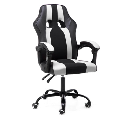 Chaise de bureau en cuir Joylive, chaise de jeu WCG, chaise ergonomique pour ordinateur, pivotante, inclinable, pour salle de jeu