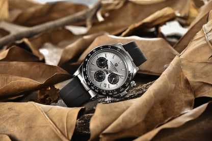 PAGANI DESIGN New Gold Blue Luxury Quartz Watch For Men Gift Box VK63 Movt Chronograph Sapphire Crystal Stainless Steel Watch