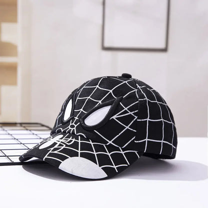 Spider Man Men and Women Cartoon Hat Baseball Hat Men and Women Hip Hop Duck Tongue Hat Sun Hat Outdoor Sunshade Beach Hat