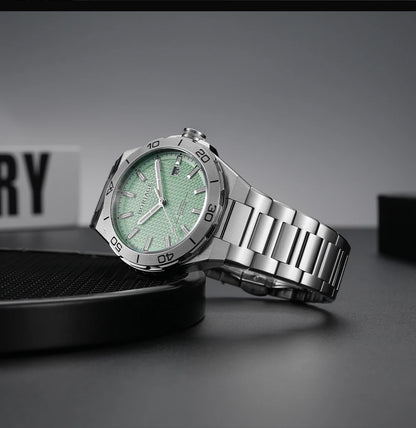 BORIAGE Fully automatic mechanical men's watch BGW9 luminous watch MIYOTA9015 movement 316 stainless steel 200m Water Resistance