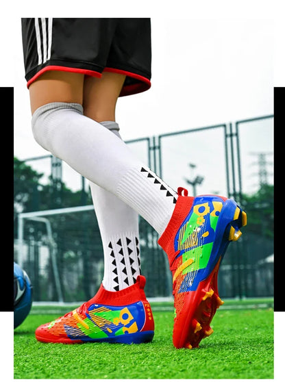 Nouvelles chaussures de football professionnelles pour hommes, crampons de football de société, chaussures de football d'intérieur, bottes d'entraînement originales, chuteira de terrain rapide