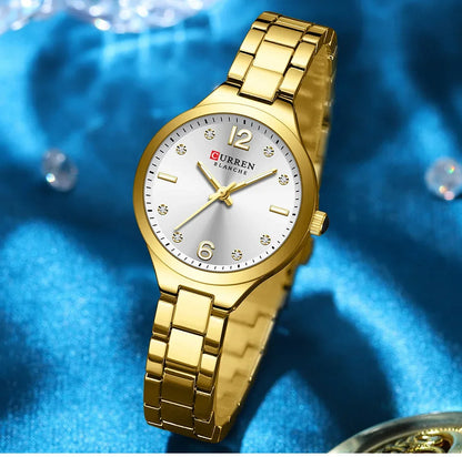 CURREN Luxury Women Bracelet Quartz Watches For Women Magnetic Watch Ladies Sports Dress Wrist Watch Clock Relogio Feminino