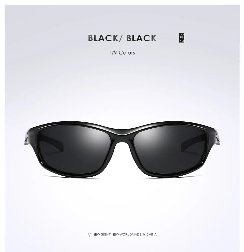 VCKA Polarized Myopia Sunglasses TR90 Men Women Classic Sport Driving Glasses Male Colorful Lenses Customized Prescription UV400