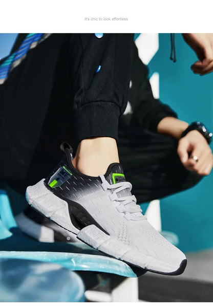 New Fashion Running Sport Shoes Men Sneakers Lightweight Breathable Mesh Comfortable Men's Casual Shoes Outdoor Jogging Zapatos
