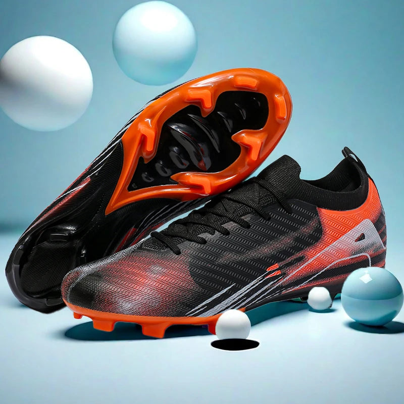 Men's New Non-Slip Soccer Shoes Training FG Top Quality Sneakers Football Boots Cleats Wholesale Drop Shipping Unisex Adult