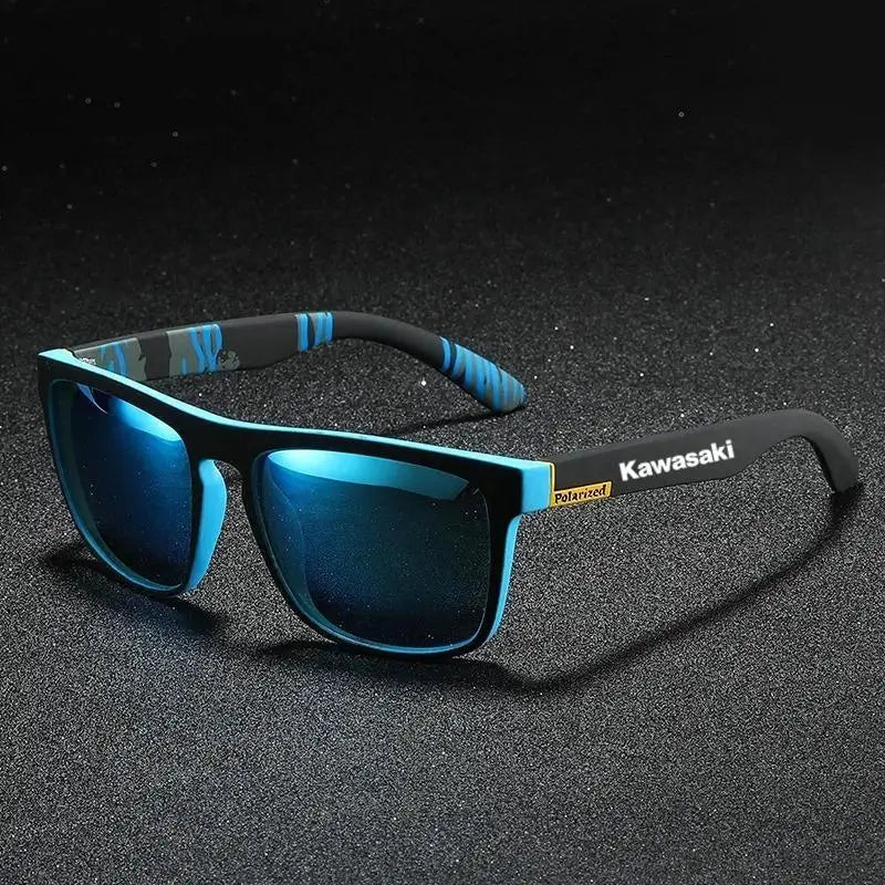 Kawasaki Polarized Sunglasses Men Women High-End Fashion Outdoor Fishing Retro Designer Sun Glasses UV400 Eyewear