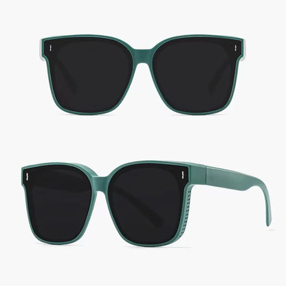 New Fashion Polarized Sunglasses Cover Over Myopia Prescription Glasses Portable Men Women Vintage Fishing Driving Eyewear