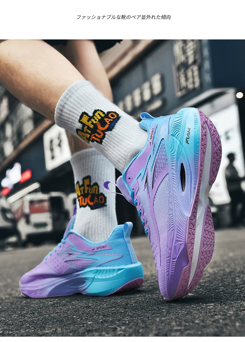 2026 NEW Men Sports Running Shoes Off Marathon Breathable Light Comfortable Women Athletic Sneakers Jogging Tenis Air Cushion