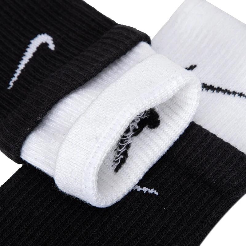 Chaussettes Nike : chaussettes pour homme, chaussettes pour femme, chaussettes décontractées, chaussettes tendance, mi-mollet, basket-ball, course à pied, fitness, Dd2795-011