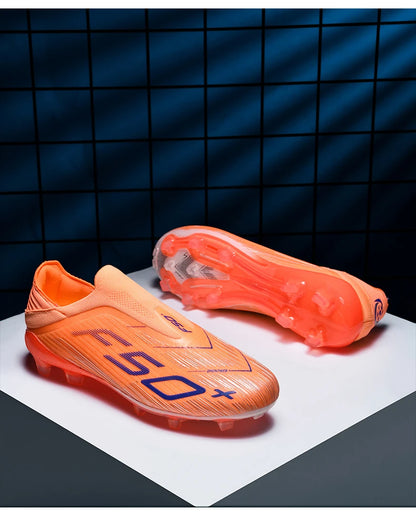 New Men's Football Boots Turf Soccer Shoes Sport Ultralight Comfortable Cleats Futsal Non-Slip FG Grass Indoor Adult Non-Slip