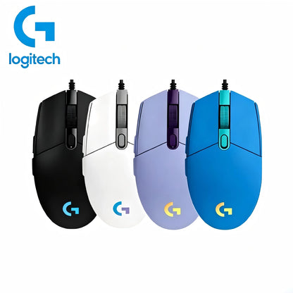Logitech G102 laidinė žaidimų pelė, 8000 DPI, optinis efektas, e. sporto G102 USB laidinė pelė su PC
