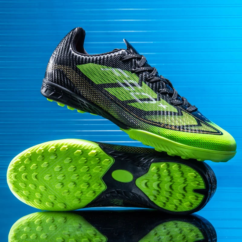 Nouvelles chaussures de football pour hommes, chaussures de sport d'extérieur, chaussures de match professionnelles, baskets antidérapantes, chaussures de football d'entraînement, chaussures ultralégères unisexes