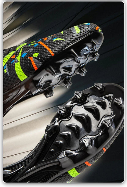 Nouvelles chaussures de football pour hommes, chaussures de sport professionnelles pour l'extérieur, antidérapantes, chaussures d'entraînement, baskets, chaussures de football pour terrain gazonné, ultralégères, unisex