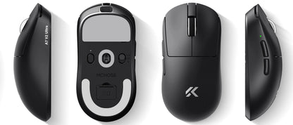 MCHOSE A7 V2 Ελαφρύ ασύρματο gaming ποντίκι με διπλό polling rate 8,000Hz, PAW3950 TI, για gaming, esports και γραφείο