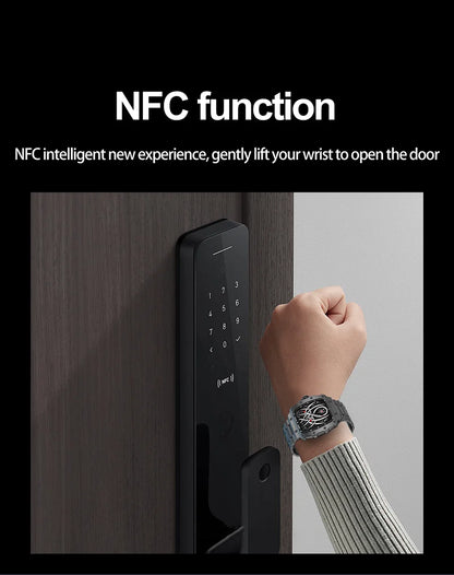 New Trend Smart Watch 1.76 inch AMOLED 3D Dynamic Dial IP67 Waterproof Bluetooth Call NFC Voice Assistant Men Sports Smartwatch