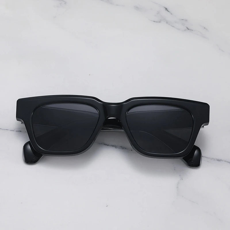 JMM FELLINI Female Sunglasses Thick Acetate Popular Luxury Woman Sunglasses 2025 Jacques Men's Sunglasses With Original Case