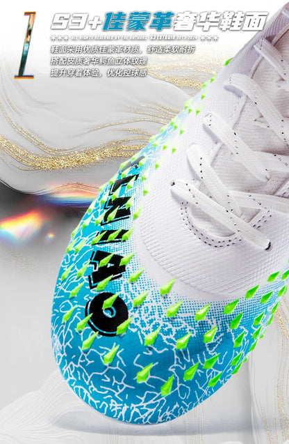 Professionelle fodboldsko til mænd, fodboldstøvler til klubbrug, originale indendørs fodboldsko, støvler til bane, græs og træning, TF/FG-sneakers