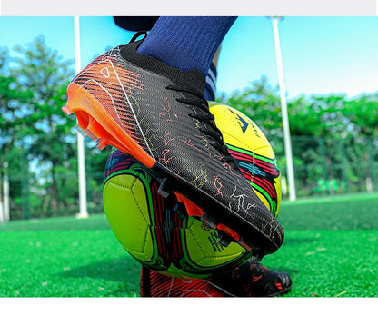 New Men's Football Boots Non-Slip Soccer Shoes Training Sneakers FG Top Quality Cleats Wholesale Drop Shipping Unisex Adult
