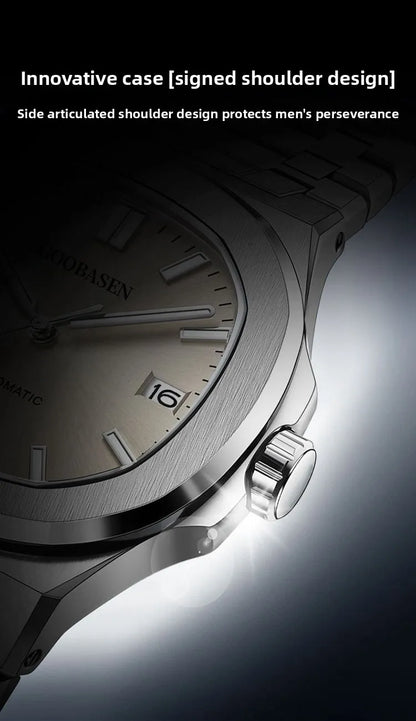 New 2025 Men's Automatic Watch Luminous Man Watches Steel Strap Waterproof Wristwatches Men's Luxury Brand Watch