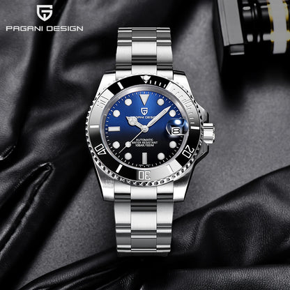 PAGANI Design 2026 New Men Automatic Mechanical Watches Miyota 8215 40mm Stainless Steel Waterproof Watch Relogio