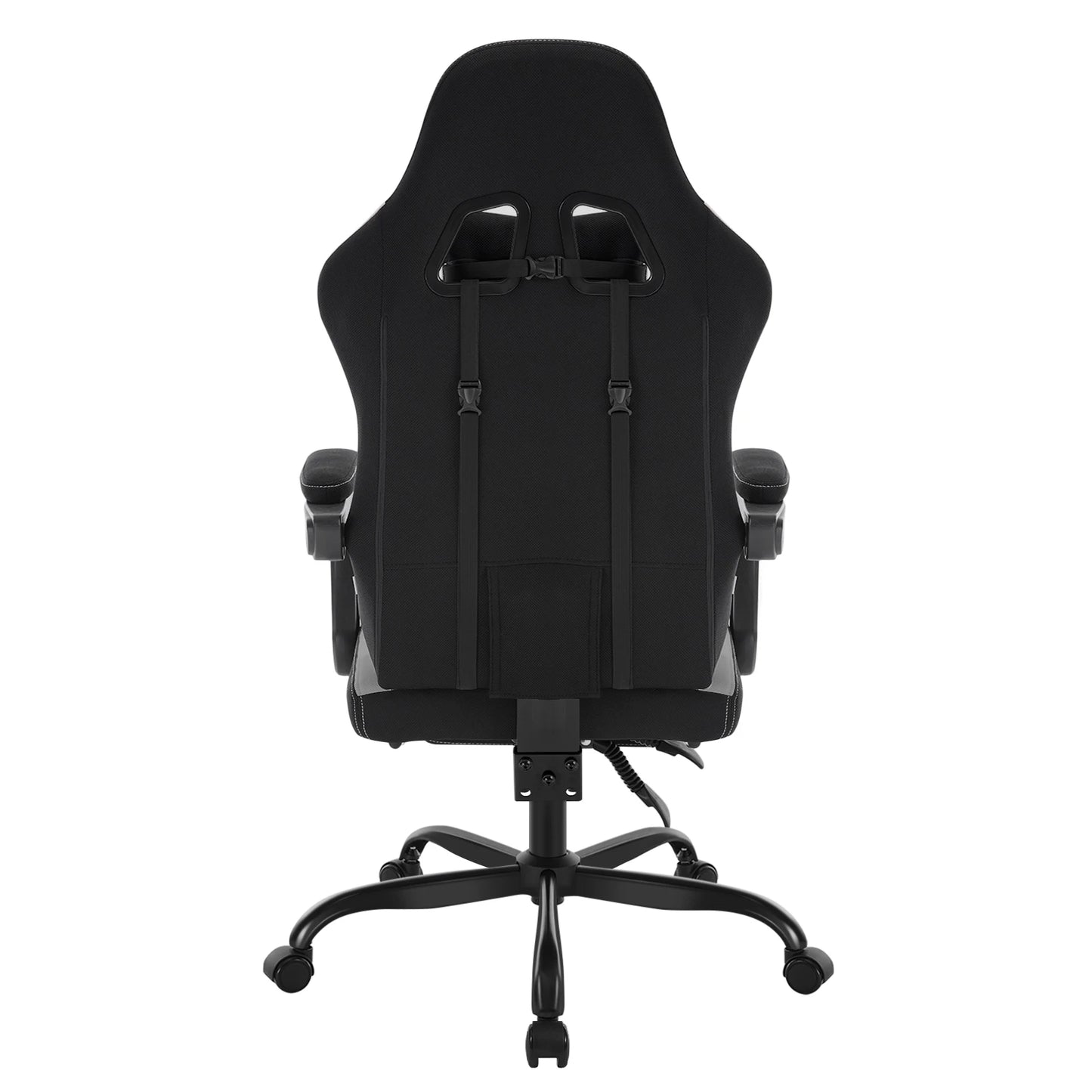 WOLTU sukamoji kompiuterio kėdė su masažo funkcija, ergonominė biuro kėdė su pagalvėle ir pakoju, reguliuojamo aukščio gaming kėdė