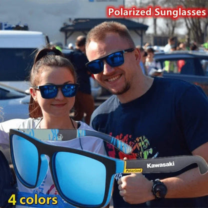 Kawasaki Polarized Sunglasses Men Women High-End Fashion Outdoor Fishing Retro Designer Sun Glasses UV400 Eyewear