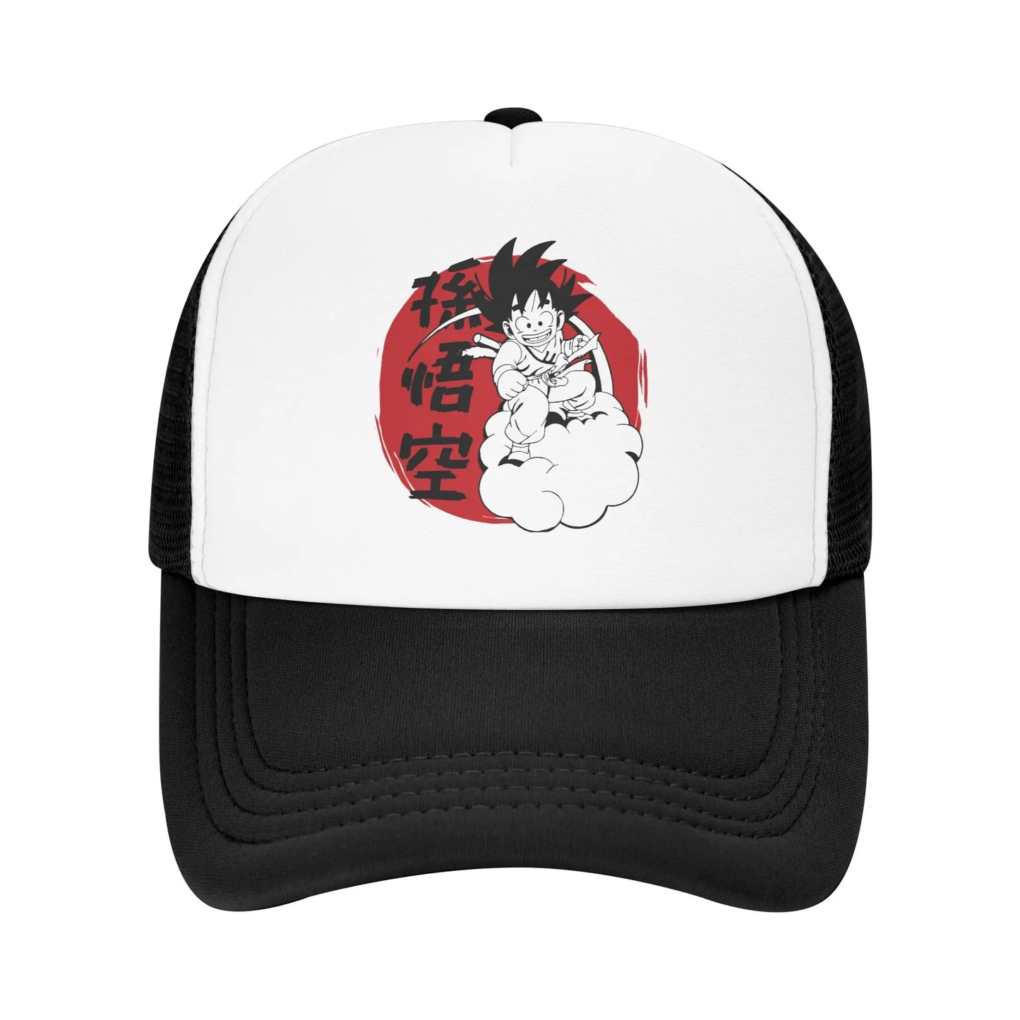 Son gohan D-Dragon Ball Z Trucker Hat Unisex Outdoor  Hats Trucker Worker Cap Trucker Cap Snapback Caps Mesh Baseball Caps