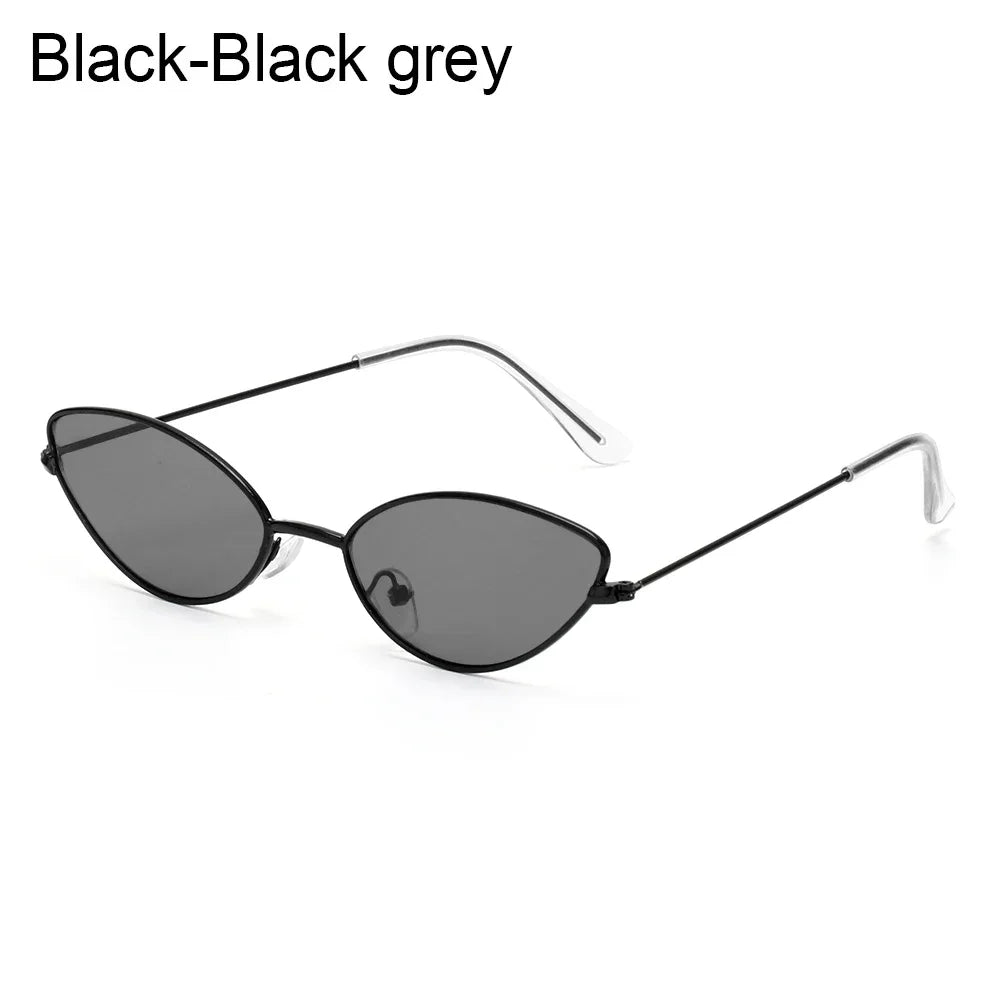 1PC Unisex Retro Small Frame Oval Sunglasses UV400 Fashion Design Sun Glasses Summer Vintage Shades Eyeglasses Accessories