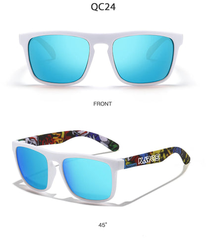 KAROS Polarized Sunglasses Unisex Car Driver Anti-Glare Goggles Outdoor for travel fishing beach UV400 eyeglasses