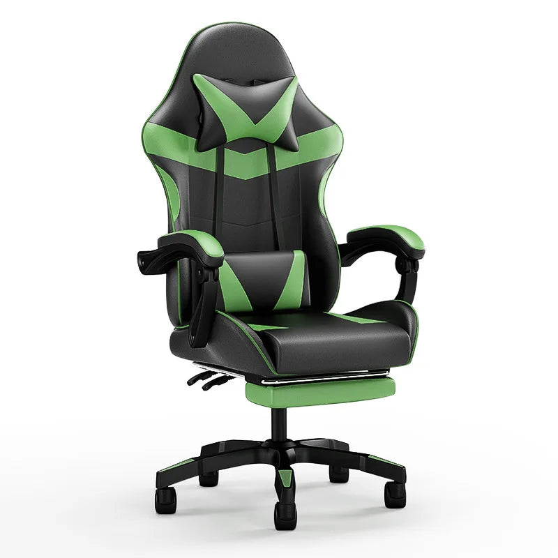 Ergonomikus gaming szék számítógépasztalhoz, dönthető otthoni irodai gaming szék háttámasszal hosszabb játékmenetekhez