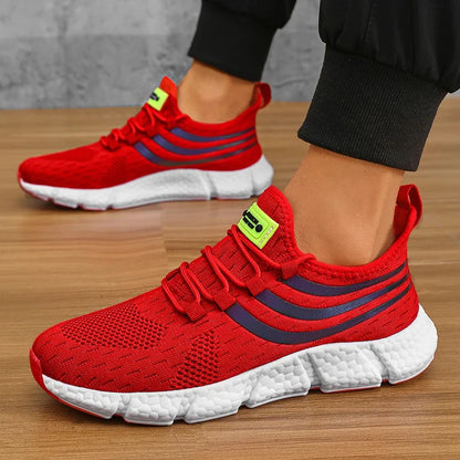 Pantofi sport casual pentru bărbați, adidași ușori și respirabili, antiderapanti, pentru alergare în aer liber, plimbare, tenis și jogging