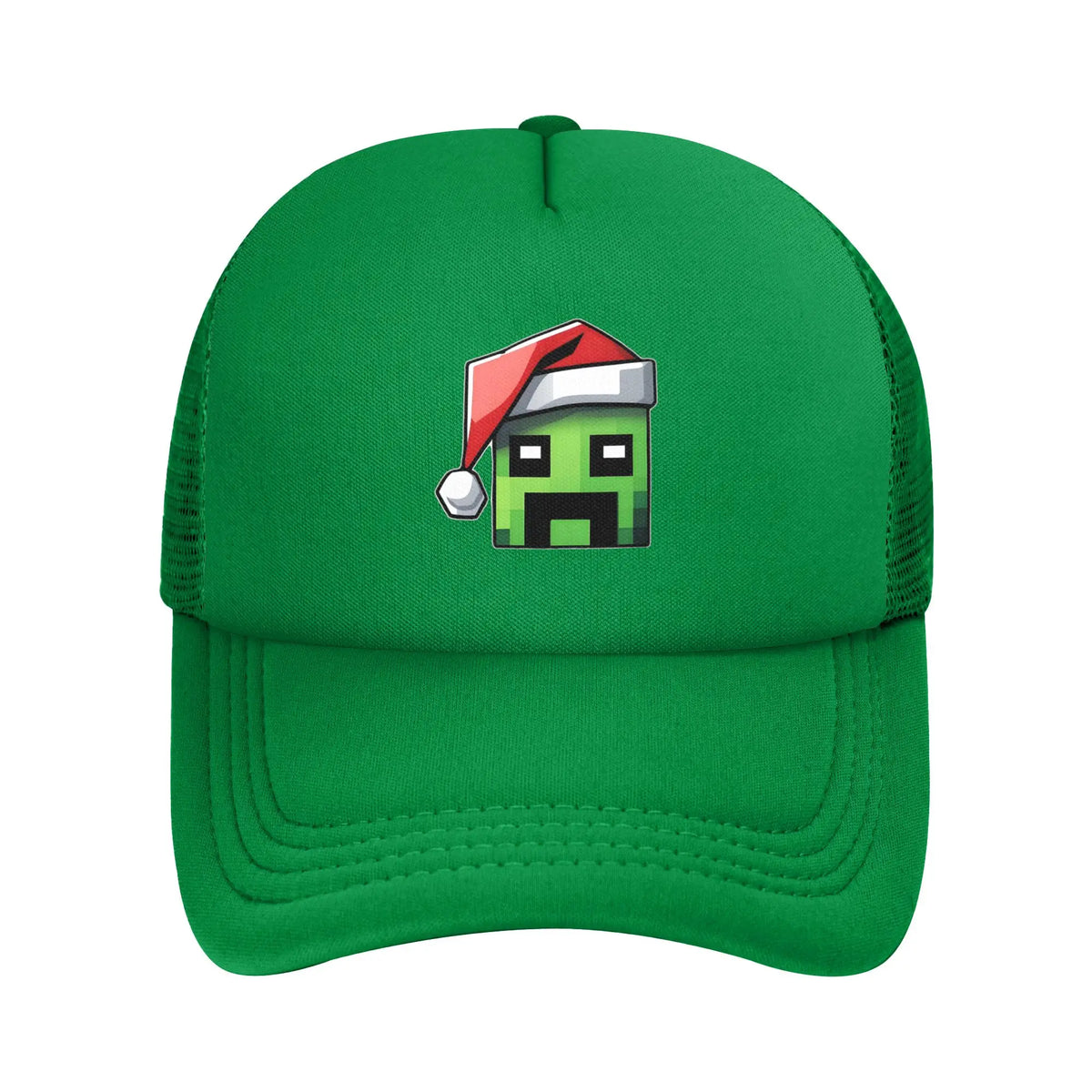 Vuxen Creepers stor urtavla videospel-trucker-keps nätbaseballkeps polyesterhatt solhatt justerbar racingkeps sommar