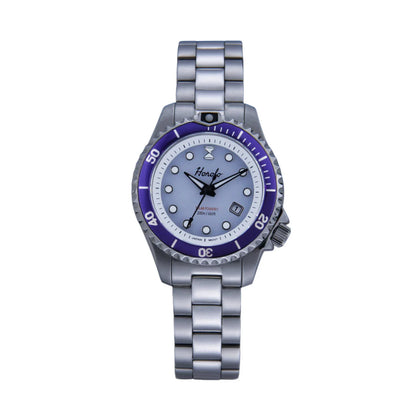 Horolo Women' Watches Japan Solar Movement 30mm Luminous Water Resistant Sapphire stainless steel Luxury Watch Gift For Wife