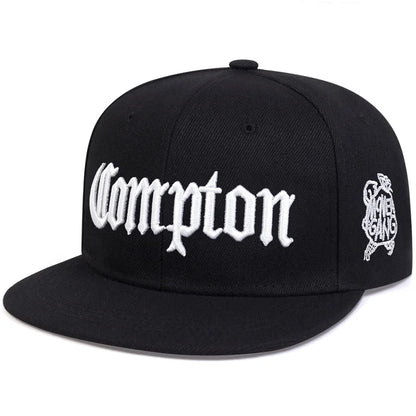 Unisex Compton Embroidery Hip-hop Hats Spring And Autumn Outdoor Adjustable Sports Casual Baseball Caps Sunscreen Hat