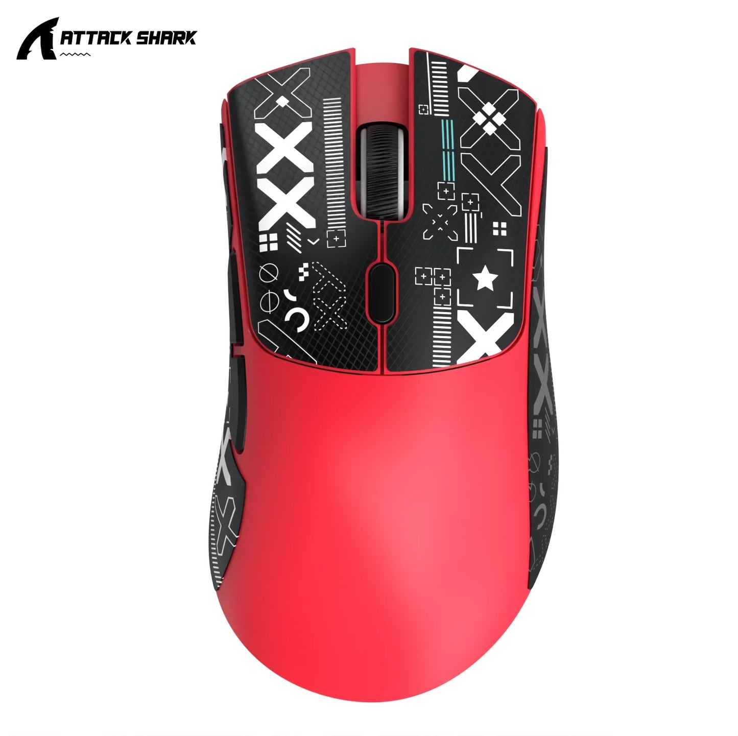 Attack Shark R1/X11 Tri-Mode Ασύρματο Gaming Ποντίκι 18K DPI PAW3311 Bluetooth/2.4GHz/Ενσύρματο Ελαφρύ Προγραμματιζόμενο για PC/Laptop