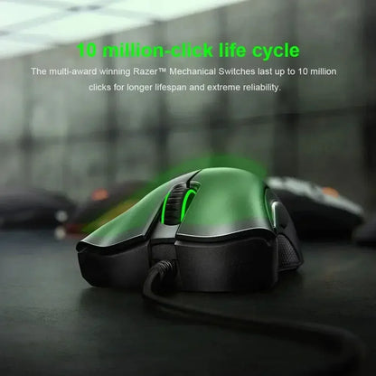 Razer NOVOROČNÍ DÁREK Thunder Snake Viper Mini počítačová e-sportovní kabelová herní myš pro notebook s RGB podsvícením, myš pro menší ruce